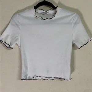 Zara tunic white top